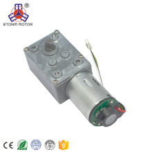 ETONM 12volt 20rpm mini motor de tornillo sin fin